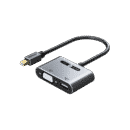 2 in1 Mini DP to HDMI Adapter