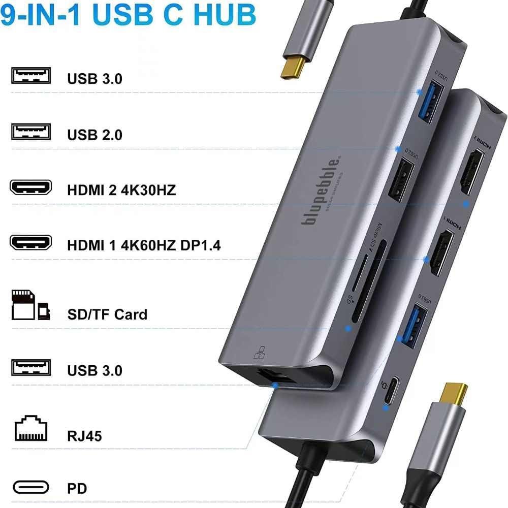 C9 Hub Aluminum 9in1 Multimedia Hub - Image 14