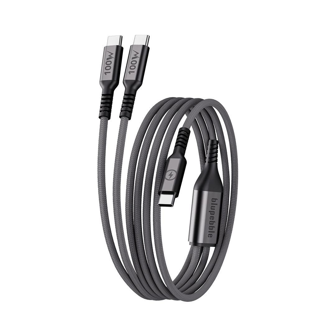 PowerFlow 3in1 PD 100W USB-C to USB-C 1.2m/3.9ft