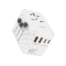 Passport 2 World Travel Adapter 65W - White