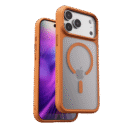 Hybrid Matte Case MagSafe Compatible for iPhone 17 Pro - Orange