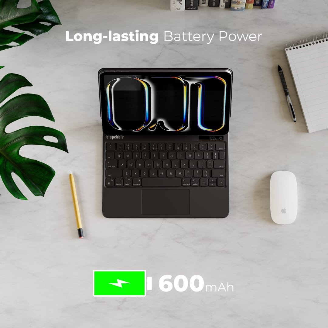 Magic Folio with Trackpad English and Arabic Keyboard for iPad 13" Pro 2024 - Image 3